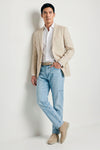 Unlined Wool&Silk Blazer - Loro Piana® fabrics