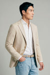 Unlined Wool&Silk Blazer - Loro Piana® fabrics