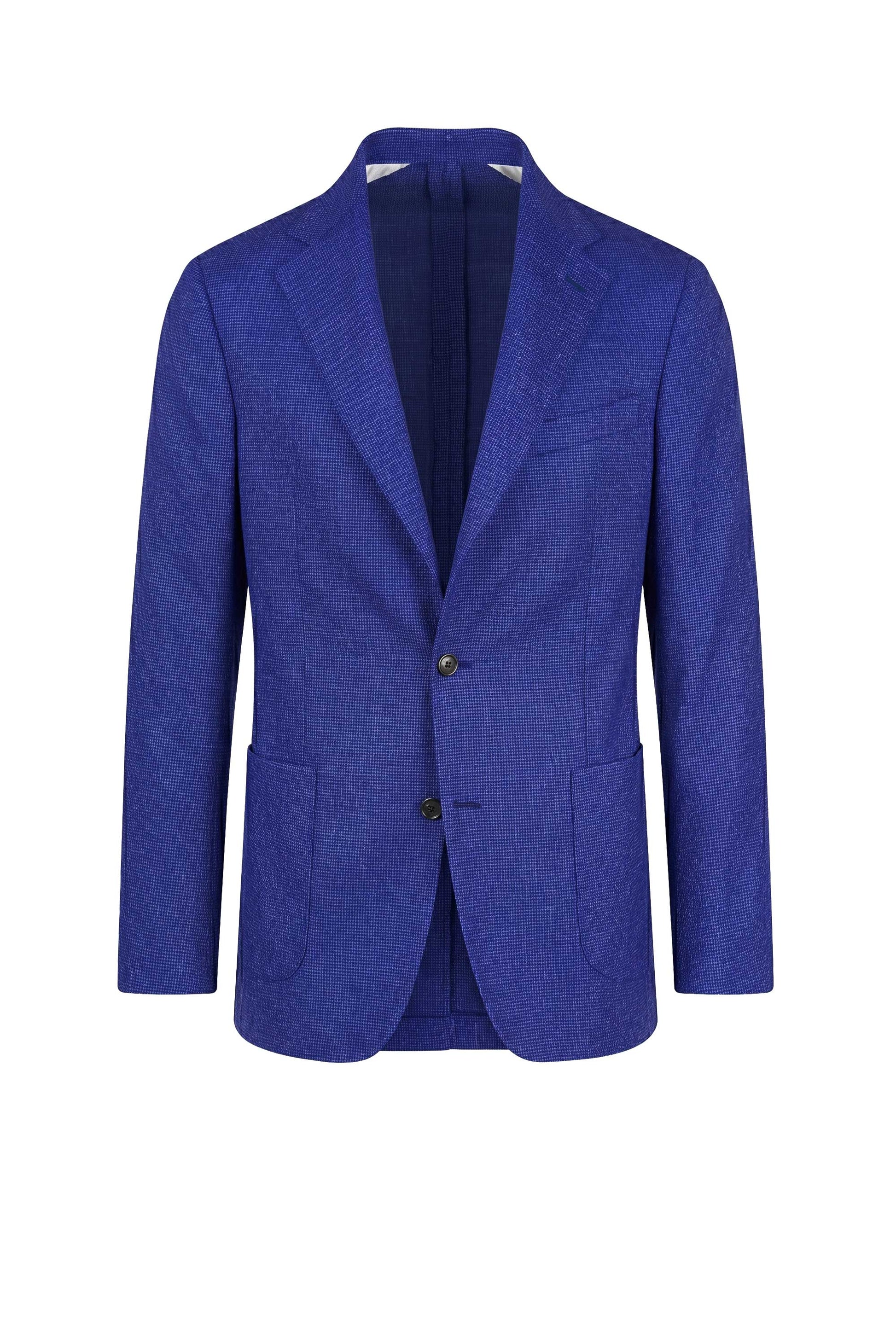 Micro-jersey jacquard blazer - Loro Piana® fabrics - MONTEZEMOLO