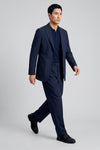 Blazer seersucker stretch goffrato