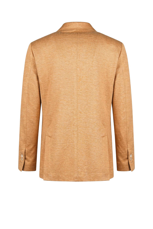 Double-breasted linen and silk blazer - MONTEZEMOLO