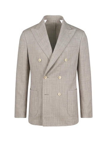 Double-breasted jacket - Loro Piana® fabrics - MONTEZEMOLO