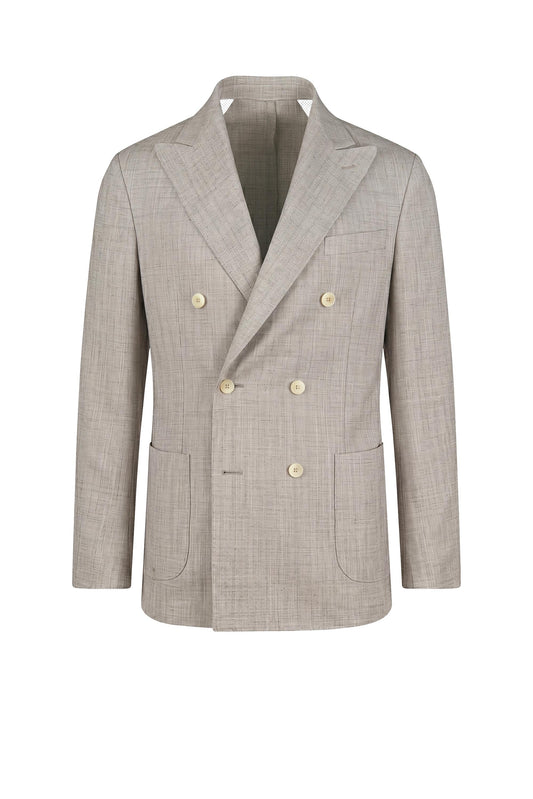 Double-breasted jacket - Loro Piana® fabrics - MONTEZEMOLO
