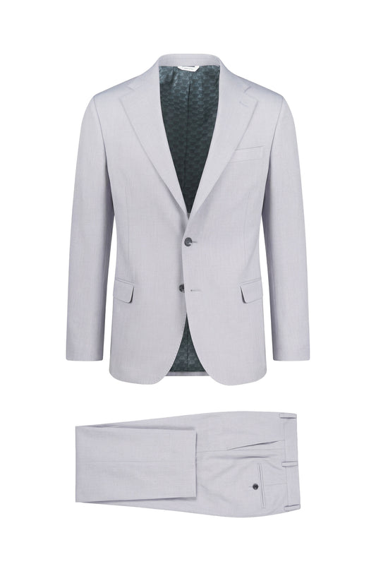 Abito monopetto in fresco lana