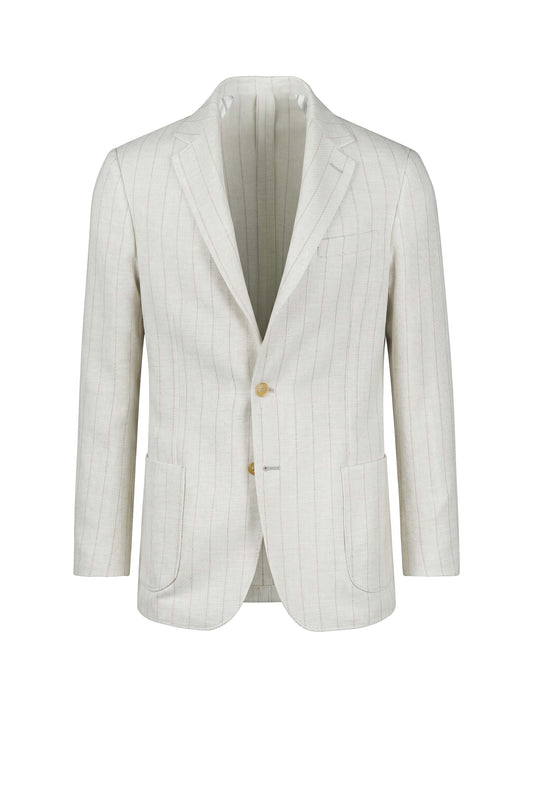 Tailored suit in linen, wool & silk - Fabrics by Ferla® - MONTEZEMOLO