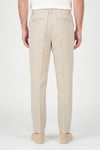 Pantalone con coulisse in tessuto a resca