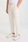 ACTIVE pleated drawstring joggers