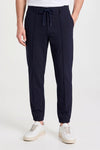 ACTIVE pleated drawstring joggers