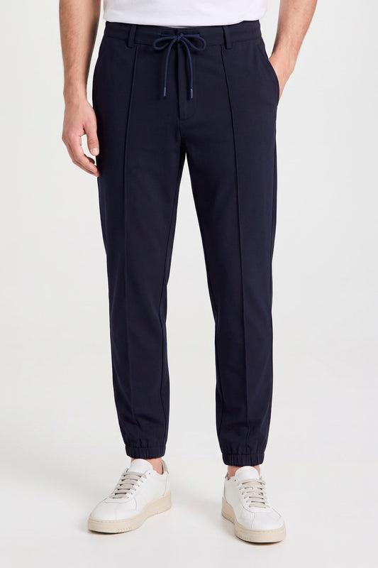 ACTIVE pleated drawstring joggers