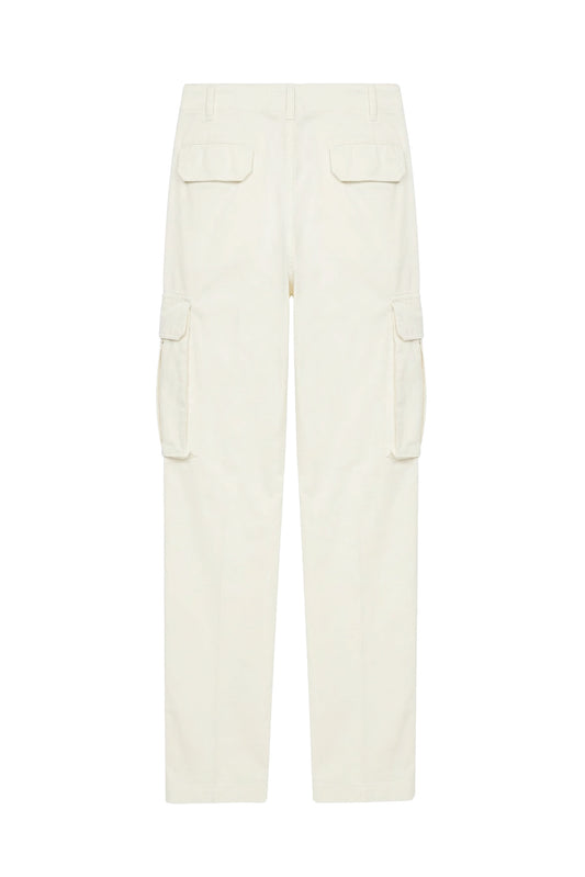 Cargo-style cotton trousers