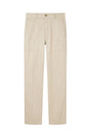 Fatigue-style cotton trousers