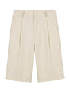 ZMART Single-Pleat Bermuda Shorts