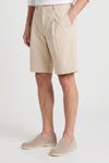 ZMART Single-Pleat Bermuda Shorts