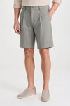 ZMART Single-Pleat Bermuda Shorts