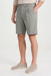 ZMART Single-Pleat Bermuda Shorts