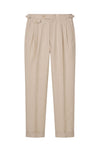 Cotton & Linen Wide-Fit Trousers