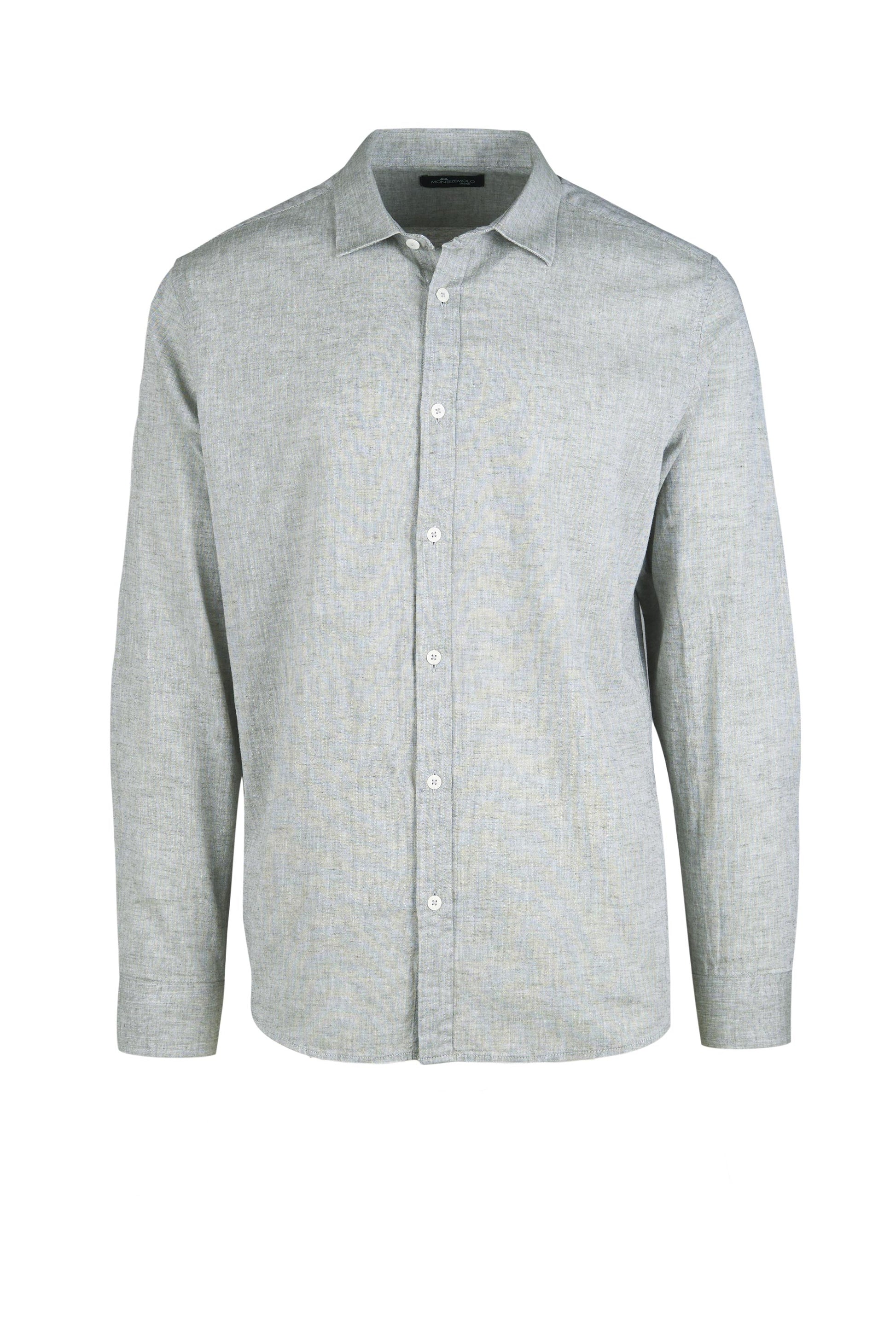 Linen & Cotton Shirt - MONTEZEMOLO