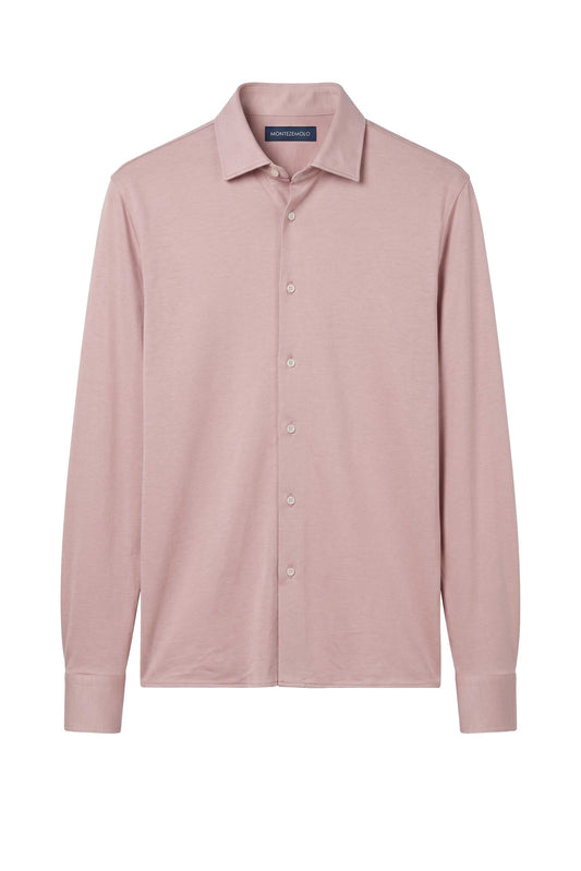 Cotton & modal jersey shirt - MONTEZEMOLO