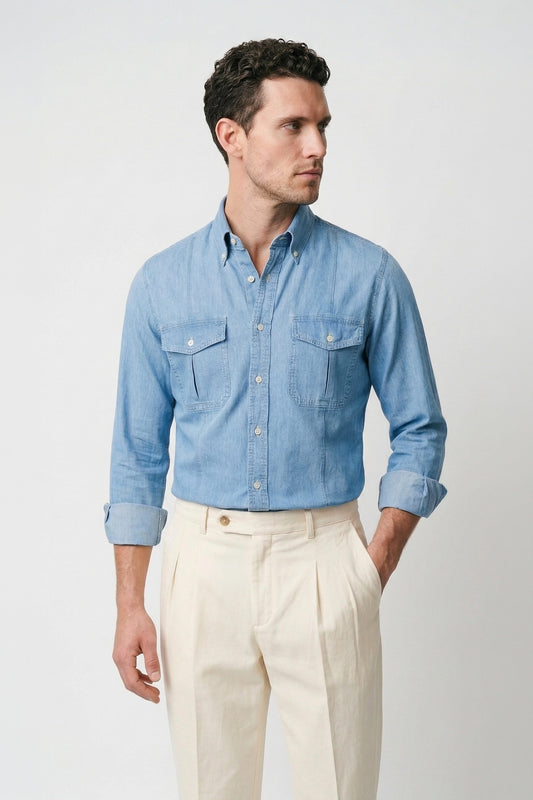 Denim shirt - MONTEZEMOLO