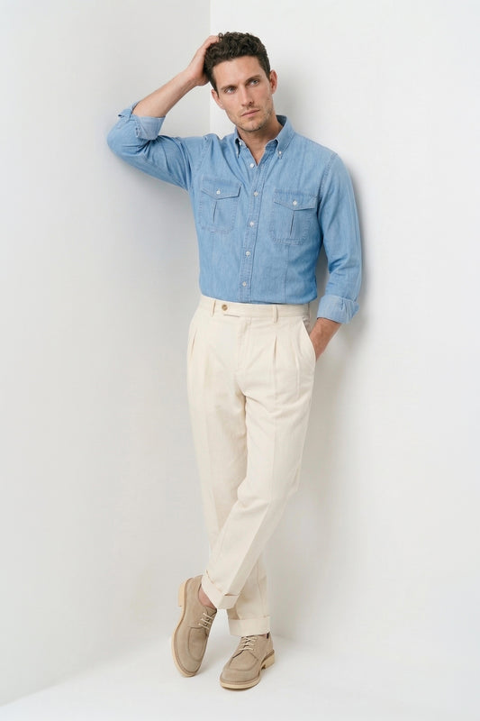 Denim shirt - MONTEZEMOLO