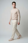 Pure cotton crewneck sweater - MONTEZEMOLO