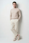 Pure cotton crewneck sweater - MONTEZEMOLO