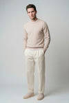 Pure cotton crewneck sweater - MONTEZEMOLO