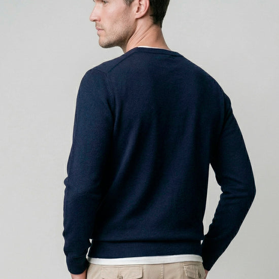 Pure cotton crewneck sweater - MONTEZEMOLO