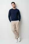 Pure cotton crewneck sweater - MONTEZEMOLO
