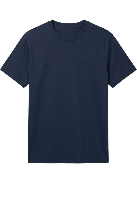 Cotton and modal crew-neck T-shirt