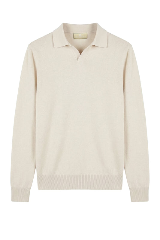 Cotton Referee-style polo - MONTEZEMOLO