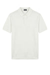 Short-sleeve honeycomb jersey polo - MONTEZEMOLO