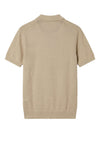 Short-sleeve honeycomb jersey polo - MONTEZEMOLO