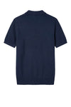 Short-sleeve honeycomb jersey polo - MONTEZEMOLO