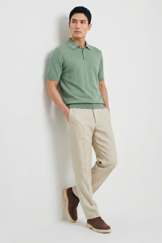 Polo in jersey di cotone Supima
