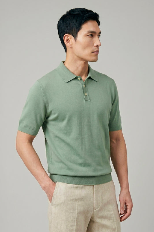 Polo in jersey di cotone Supima