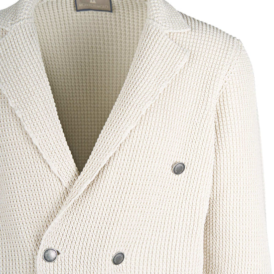 Double-breasted knit cardigan jacket - MONTEZEMOLO