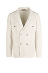 Double-breasted knit cardigan jacket - MONTEZEMOLO