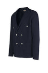 Double-breasted knit cardigan jacket - MONTEZEMOLO