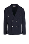 Double-breasted knit cardigan jacket - MONTEZEMOLO