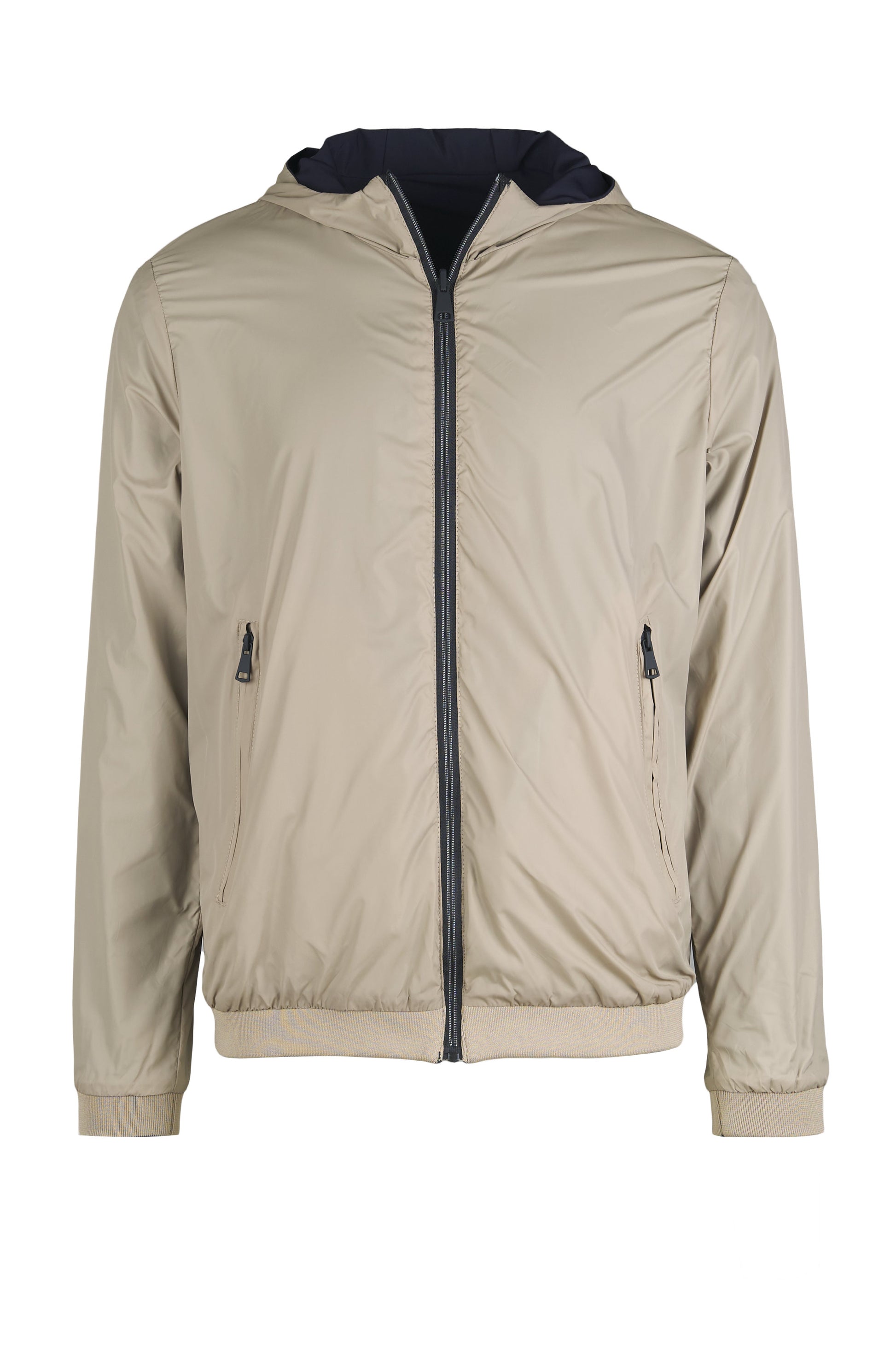 Reversible technical hooded jacket - MONTEZEMOLO