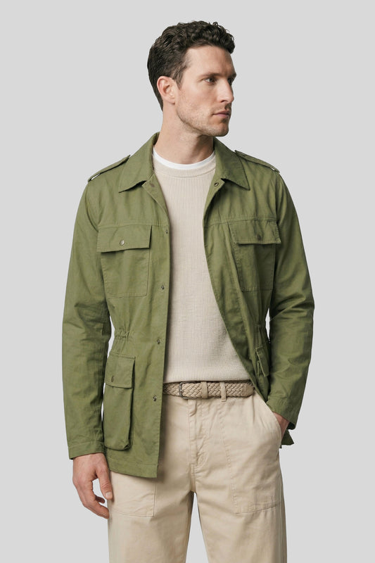Lined four-pocket sahariana jacket - MONTEZEMOLO