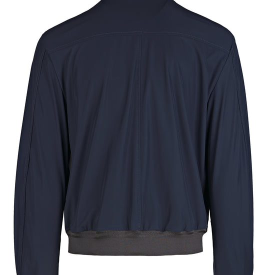 Bomber jacket with suede front - MONTEZEMOLO