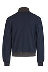 Bomber jacket with suede front - MONTEZEMOLO
