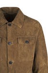 Unlined suede field jacket - MONTEZEMOLO