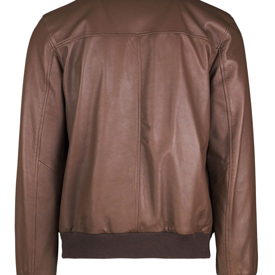 Nappa leather bomber jacket - MONTEZEMOLO