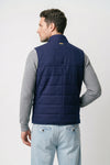 Quilted linen and cotton vest - MONTEZEMOLO