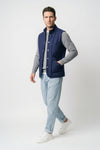 Quilted linen and cotton vest - MONTEZEMOLO