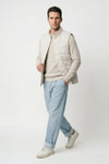 Quilted linen and cotton vest - MONTEZEMOLO