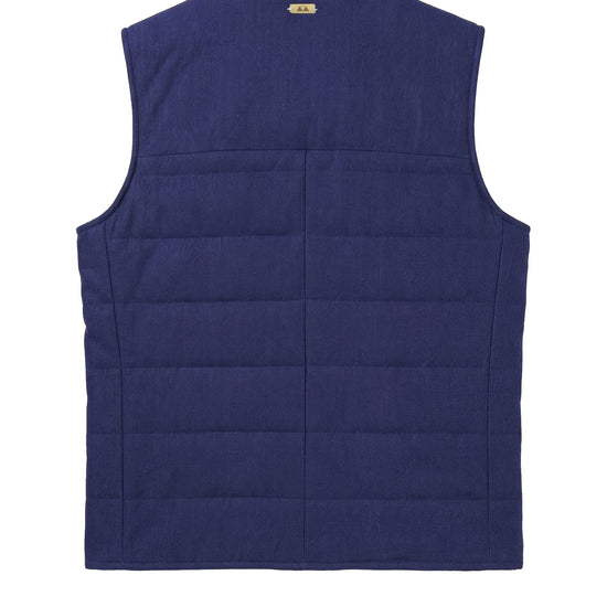 Quilted linen and cotton vest - MONTEZEMOLO